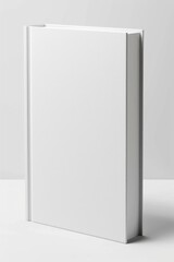 product mockup of softcover white book cover