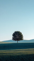 tree in the field