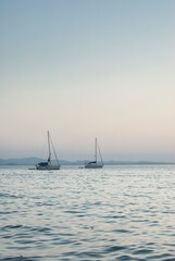 sailboat on the sea