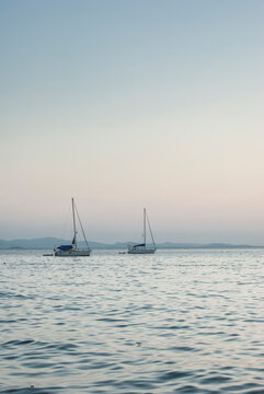 sailboat on the sea