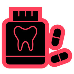 Toothache and Tooth Infection Icon