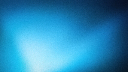 A serene abstract gradient featuring a vivid transition of light and dark blue hues with a soft grainy texture, ideal for 4K backgrounds and wallpapers
