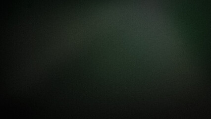 A dark abstract gradient with subtle shades of green and black, enhanced by a fine grainy texture. Ideal for 4K wallpapers, banners, and modern designs