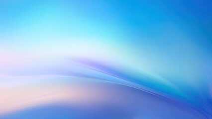 Fototapeta premium Blue gradient. Soft pastel color gradient. Holographic blurred abstract background