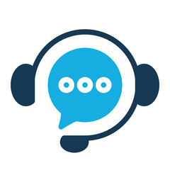 Obraz premium Customer service icon vector