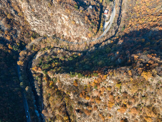 Rhodope Mountains around Chepelarska River (Chaya), Bulgaria