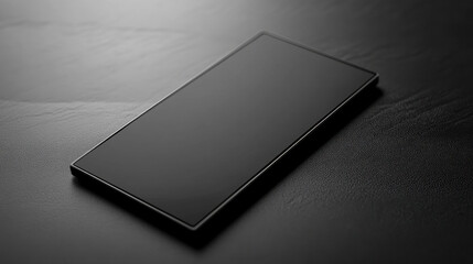 phone mockup on table