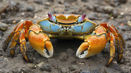 crab on the beach