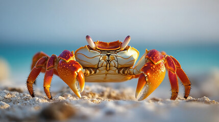 crab on the beach