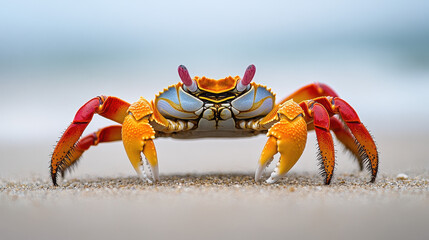 crab on the beach