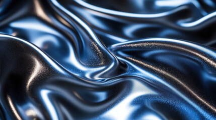 Metallic fabric background