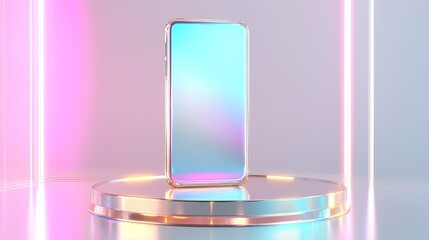 Electronics sale template, featuring tech-inspired metallic backgrounds, clean font, eye-catching product displays, futuristic feel for gadget promotions