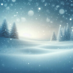 Fototapeta premium 눈 쌓인 겨울풍경 a snowy winter scene