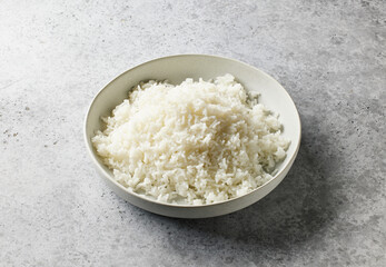bowl of boiled rice