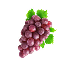bunch of red grapes