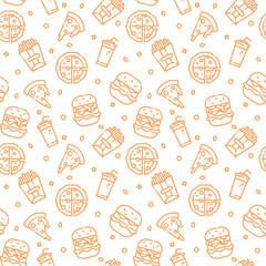 Fast food pattern for embturas and dideños