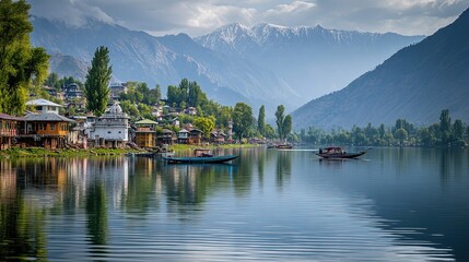 Mlountains and Kashmir and india -