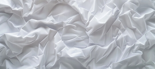 Obraz premium white tissue paper abstract wave background 4