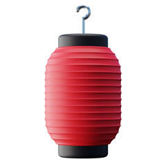 Obraz premium Japanese Lantern 3D Illustration