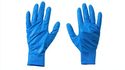 Disposable Gloves: disposable gloves, latex-free, powder-free, textured grip, comfortable fit, lightweight, high-quality images, white background.