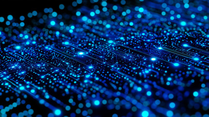 Digital background perfect for tech processes,