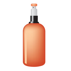 Plastic dispenser for household chemicals