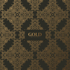 luxury dark seamless pattern background