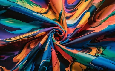 Abstract colorful background generative AI