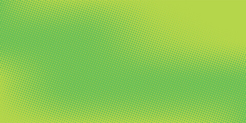 Fototapeta premium Dots halftone yellow green color pattern gradient texture background.