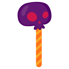 Cute halloween candy illustration. Trick or Treat Candies Halloween Illustration.