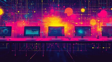 Strategic recruitment event innovative hrm tactics in a high-tech environment futuristic viewpoint for optimal talent acquisition