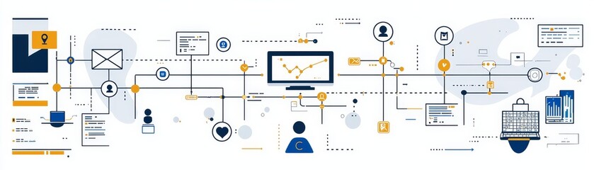 Strategic recruitment event analysis digital workspace infographic presentation business environment data-driven insights hrm strategy