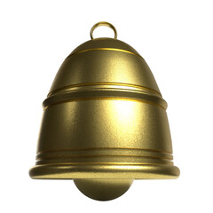 The  Christmas Bell for Holiday concept 3d rendering.