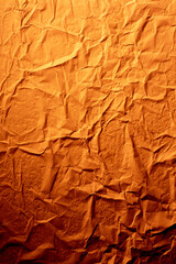 Abstract crumpled and creased recycle brown paper texture background