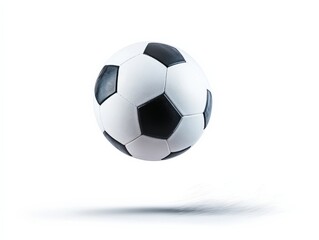 Obraz premium a soccer ball in mid-air representing sports and athleticism