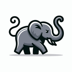 elephant cartoon illustration