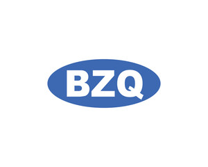 BZQ logo design vector template. BZQ