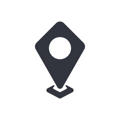 Location Logo Template Icon