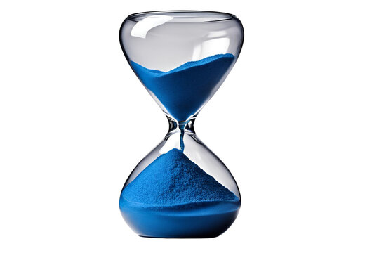 hourglass isolated on transparent background