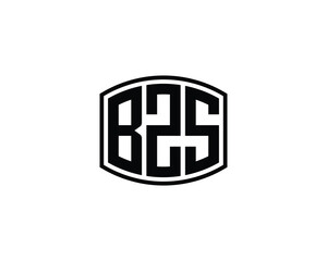 BZS logo design vector template. BZS