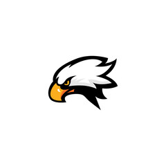 eagle head icon logo