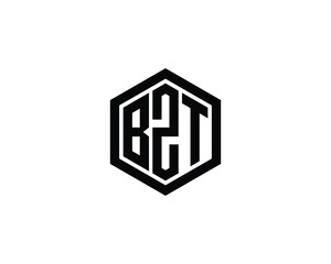 BZT logo design vector template. BZT