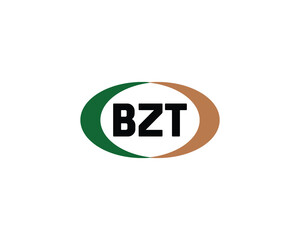 BZT logo design vector template. BZT