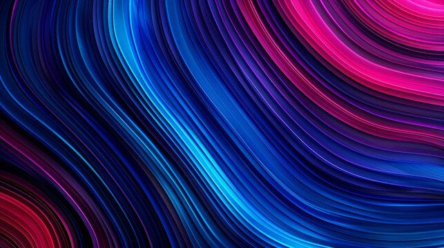 Abstract colorful wave patterns in vibrant hues.