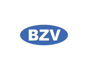 BZV logo design vector template. BZV