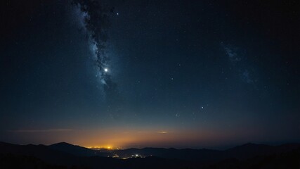 Fototapeta premium sky with stars