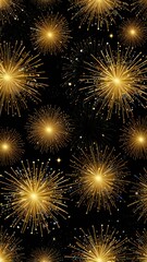 Fototapeta premium fireworks on the background