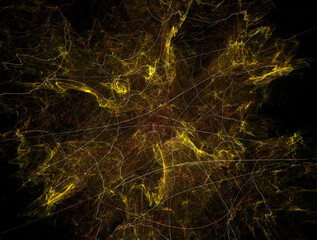 Imaginatory fractal abstract background Image