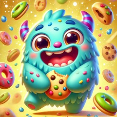 Cookie Monster RANNY Generative AI