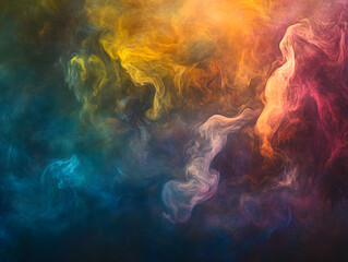 Holographic neon background ,Colorful psychedelic abstract. Pastel color waves for background
